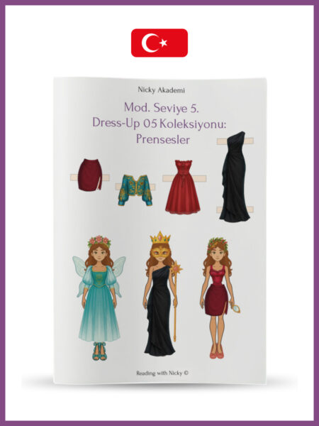 Dress-Up Game. Collection 05 - Princesses (Dress-Up Oyunu. 5 Koleksyonu: Prensesler.)